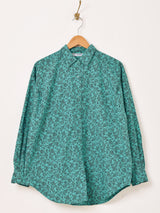 花柄 長袖シャツ