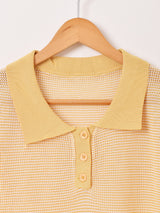 【3色展開】Meridian メッシュ 半袖 ニットポロシャツ