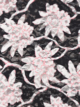 Meridian 花柄 レース 半袖カットソー