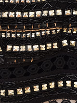 【2色展開】Emerald Motel メタルビーズ 刺繍 ビスチェ