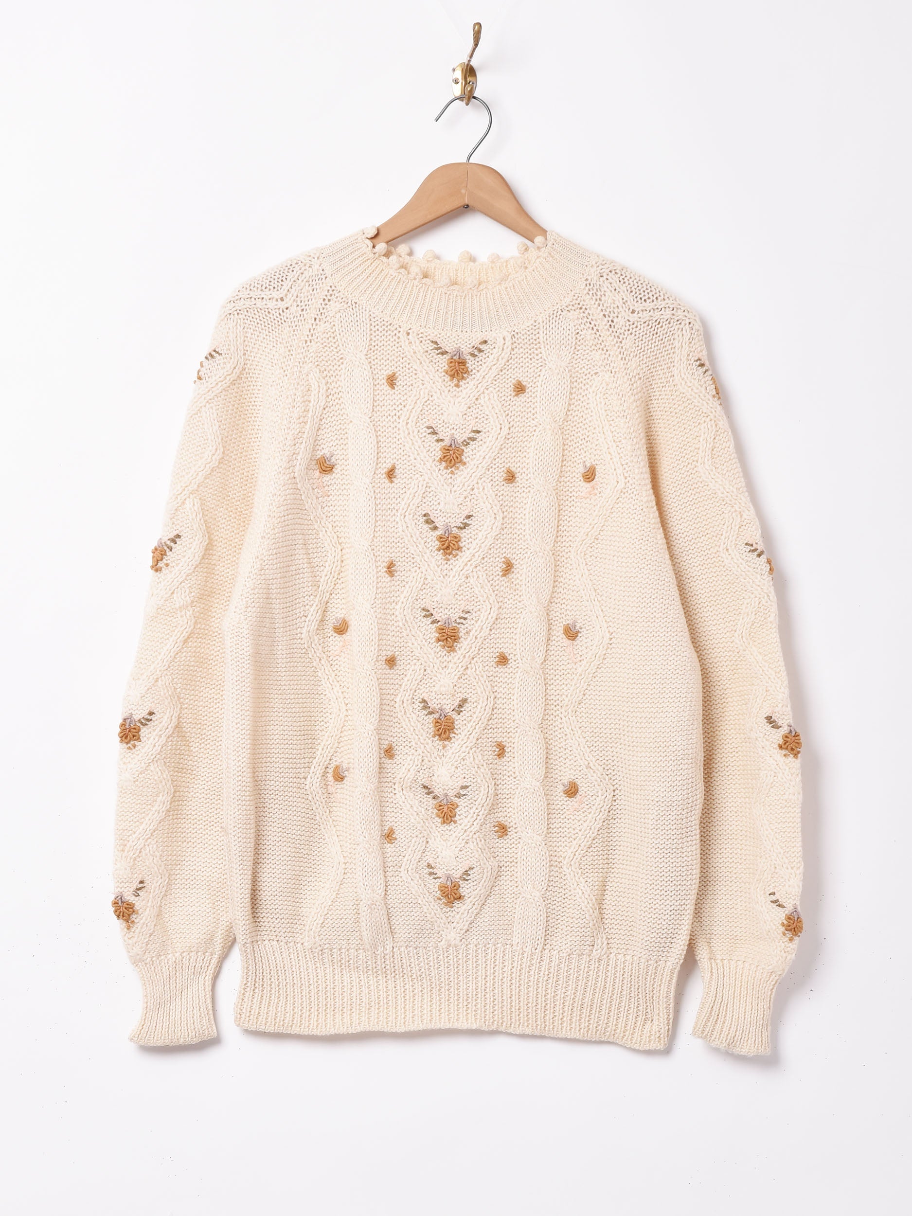 刺繍ウールセーター – 古着屋Top of the Hillのネット通販サイト