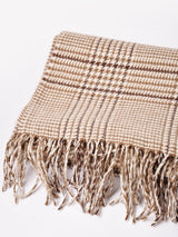 【13色展開】大判 チェック柄 ストール