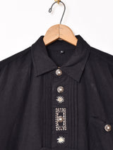 【2色展開】 オーバーシルエット 長袖 チロルシャツ