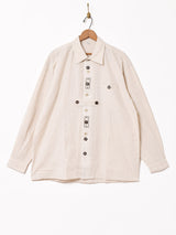 【2色展開】 オーバーシルエット 長袖 チロルシャツ