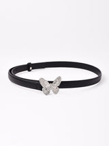 【3色展開】バタフライモチーフ ベルト