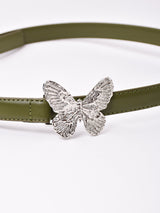 【3色展開】バタフライモチーフ ベルト