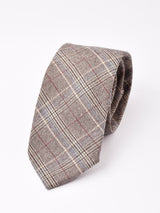 【2色展開】グレンチェック柄 ネクタイ