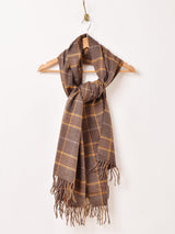 【13色展開】大判 チェック柄 ストール