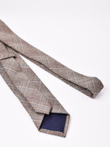 【2色展開】グレンチェック柄 ネクタイ