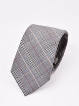 【2色展開】グレンチェック柄 ネクタイ
