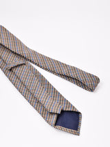 スモール ガンクラブチェック柄 ネクタイ