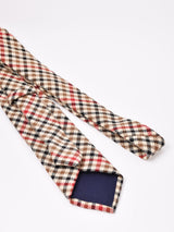 ビッグ ガンクラブチェック柄 ネクタイ