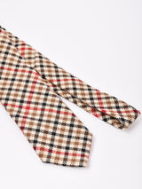 ビッグ ガンクラブチェック柄 ネクタイ