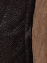 ダブルレザー カーコート