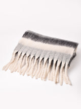 【2色展開】大判 マルチボーダー ストール