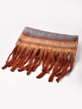 【2色展開】大判 マルチボーダー ストール