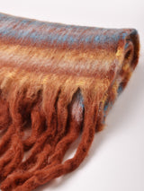 【2色展開】大判 マルチボーダー ストール