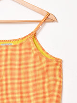 【2色展開】Emerald Motel ギンガムチェック キャミソールワンピース