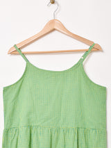 【2色展開】Emerald Motel ギンガムチェック キャミソールワンピース