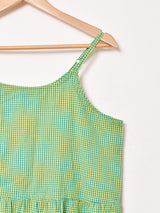【2色展開】Emerald Motel ギンガムチェック キャミソールワンピース