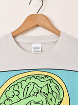 プリント ロングスリーブTシャツ「NUDE BRAIN」