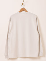 プリント ロングスリーブTシャツ「NUDE BRAIN」