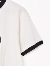 プリント リンガーTシャツ シベリアンハスキー