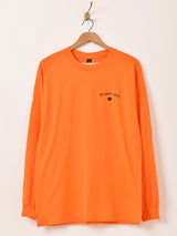 【2色展開】 プリント ロングスリーブTシャツ「OH HAPPY DAYS」