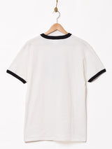 プリント リンガーTシャツ シベリアンハスキー