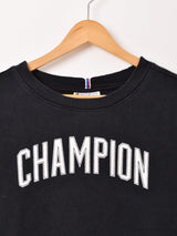 "Champion" ロゴ刺繍 切り替えデザイン スウェットシャツ