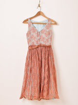 50's〜60's レース ノースリーブドレス