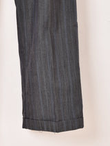 ストライプ スラックス W34