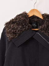 【2色展開】Meridian ビッグファーカラー ジャケット