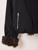 【2色展開】Meridian ビッグファーカラー ジャケット