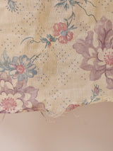 70's Made in USA "GUNNE SAX" レース 花柄 長袖ワンピース