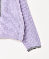 【3色展開】Meridian チャイナカラー パイピング カーディガン