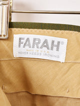 アメリカ製 チェック柄 スラックス W32