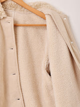 【2色展開】Elcamino ファーカラー コーデュロイ ジャケット