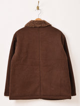 【2色展開】Elcamino ファーカラー コーデュロイ ジャケット