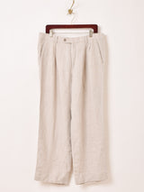 "Paul Fredrick" リネン スラックス W36