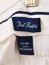 "Paul Fredrick" リネン スラックス W36