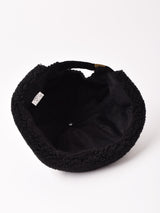 【3色展開】太畝コーデュロイ ボア ロールキャップ