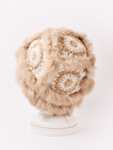 【2色展開】グラニー×ファー ニットハット