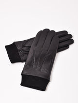 リブ レザー グローブ