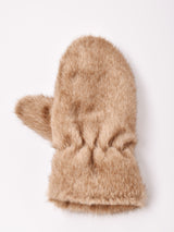 【2色展開】フェイクファー ミトン