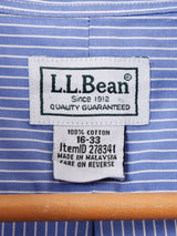 ”L.L.Bean” ストライプ 長袖シャツ