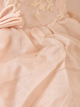 50's〜60's Made in USA ベアトップ シフォンドレス
