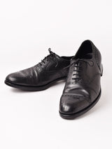 Made in England John Lobb Bespoke Semi brogue Oxford Shoes