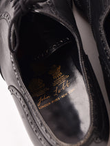 Made in England John Lobb Bespoke Semi brogue Oxford Shoes