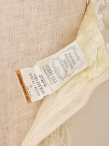80's Made In USA "GUNNE SAX" 半袖 レース ロングドレス